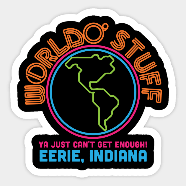 World of Stuff Sticker by montygog